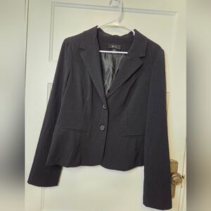 BCX Women's Classic Black Suit Jacket